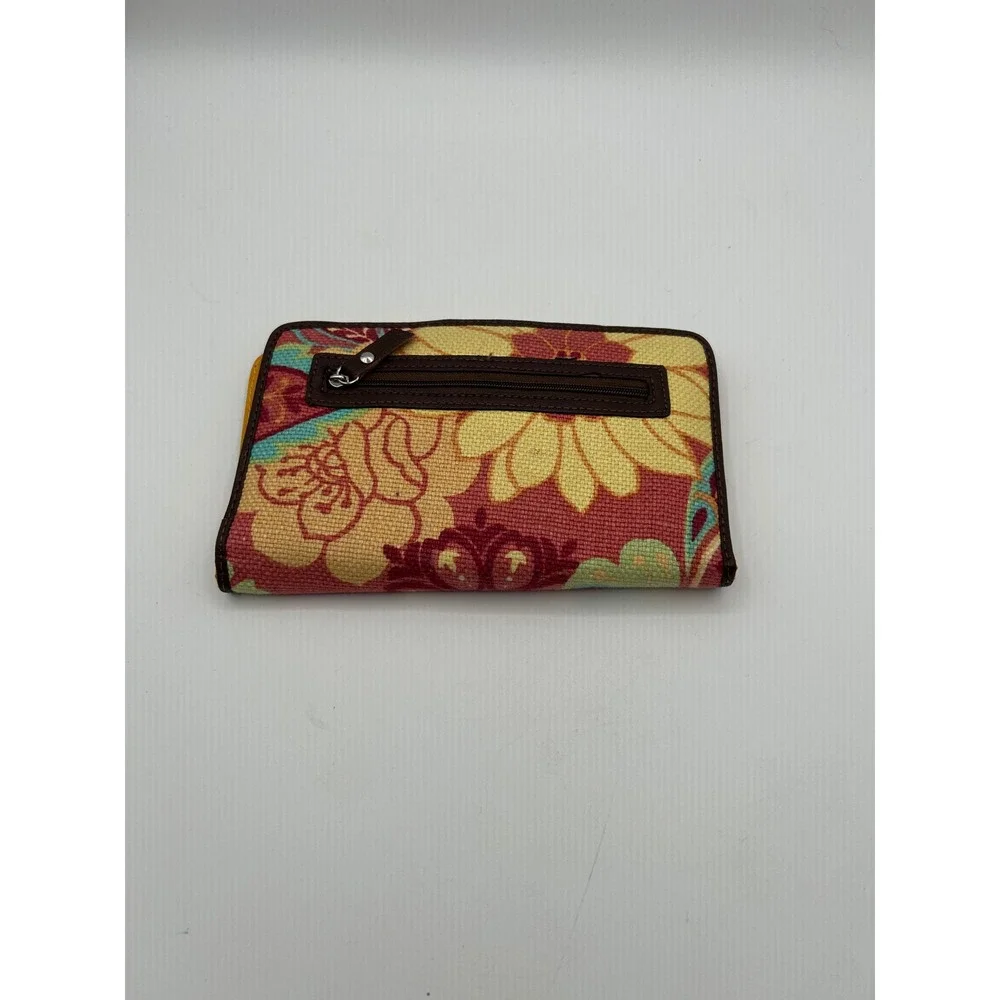 Spartina 449 Daufuskie Island Tote and Wallet Set Womens Medium Red Floral Linen